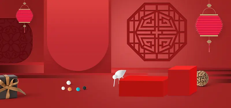 过年不打烊简约古典中国风banner