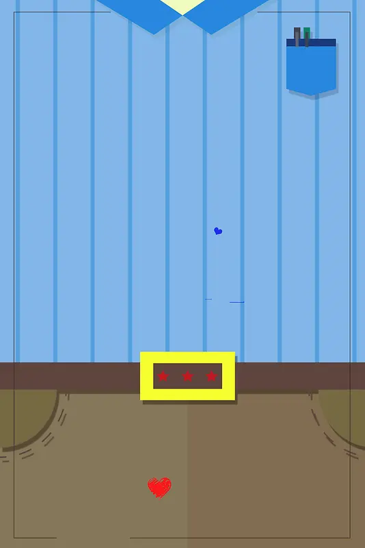 简约感恩父亲节创意促销海报