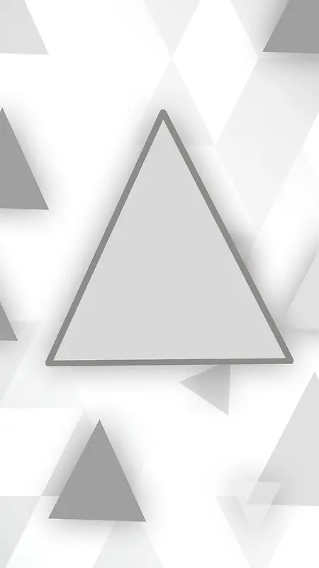几何简约白色海报广告H5背景