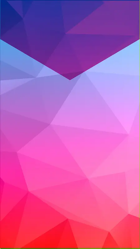 紫色红色渐变三角立体背景素材