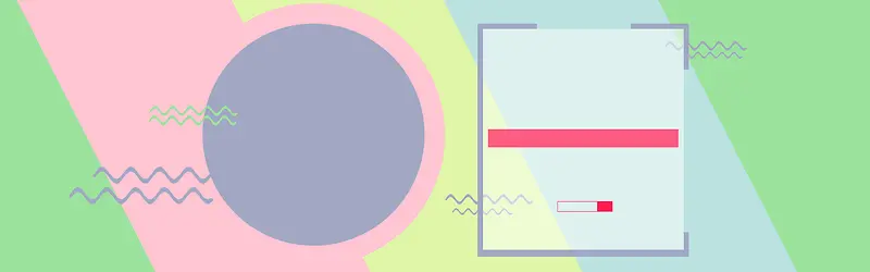 新品上新个性独特背景banner
