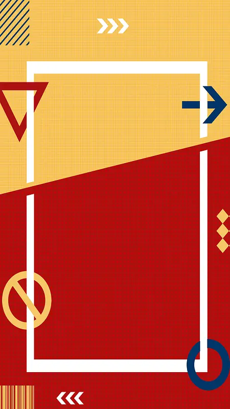 孟菲斯风格彩色几何图案广告设计背景图