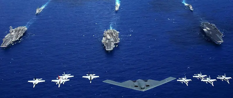 军事科技海洋背景