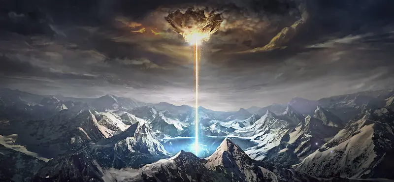 科幻游戏场景banner