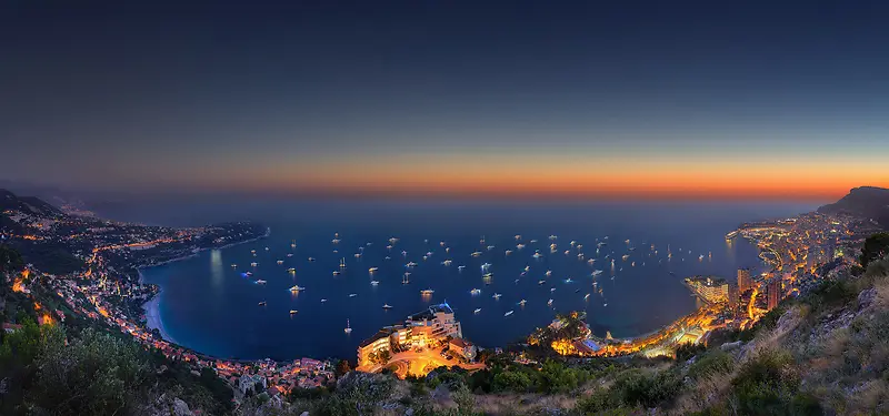 大气海湾背景