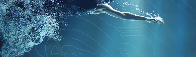 蓝色海洋背景