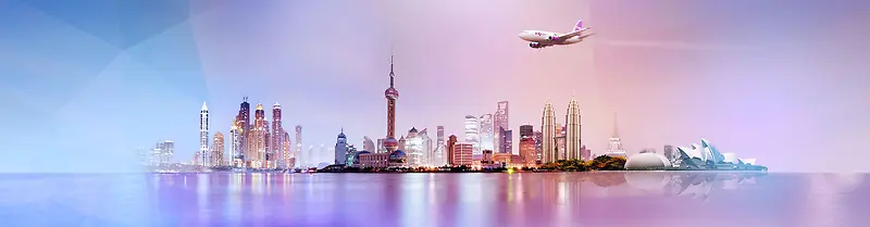 外滩大气背景图