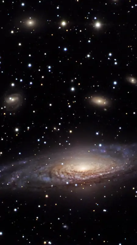 唯美宇宙星系H5背景