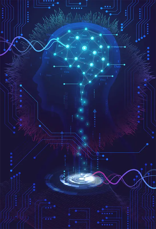 蓝色科技未来人工工智能科学