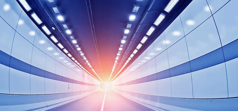 城市隧道科幻科技背景