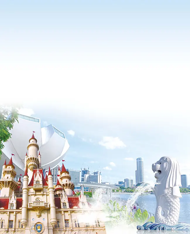 商务旅游背景