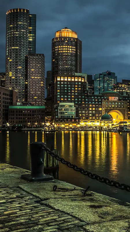 科幻城市夜景