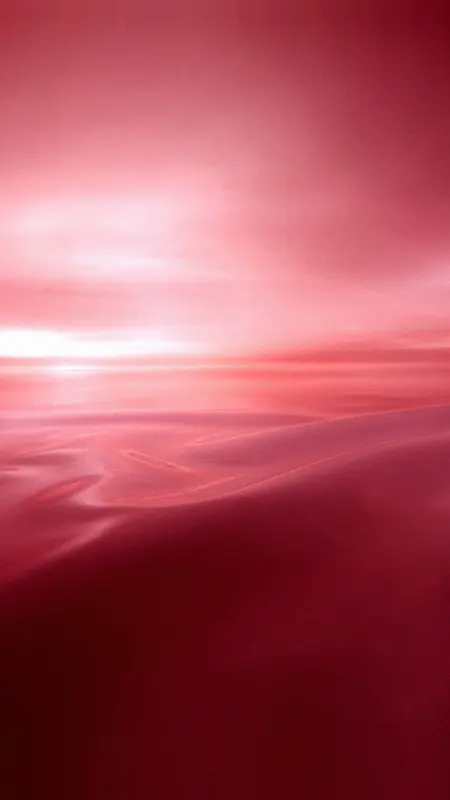 红色海洋天空H5背景