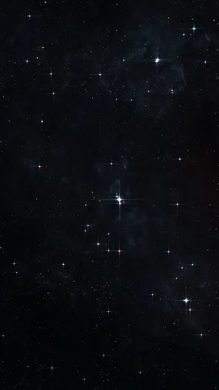 星空简约大气黑色H5背景素材