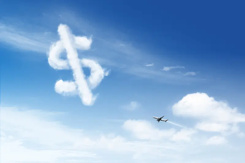 美元云朵金融海报