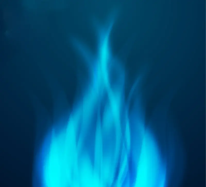 蓝色火焰背景矢量图