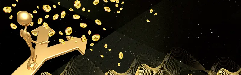 金融理财黑色banner