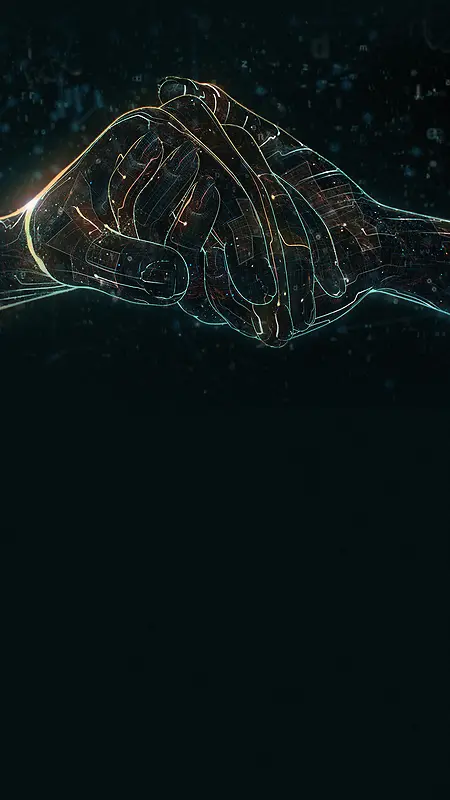 商务海报H5背景