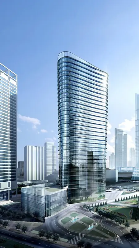 大气商务科技感H5背景