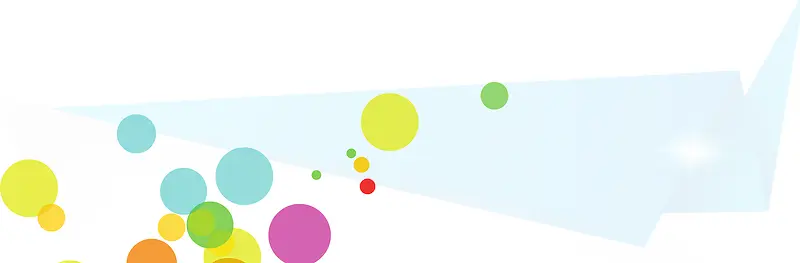 几何 清新 圆点背景banner
