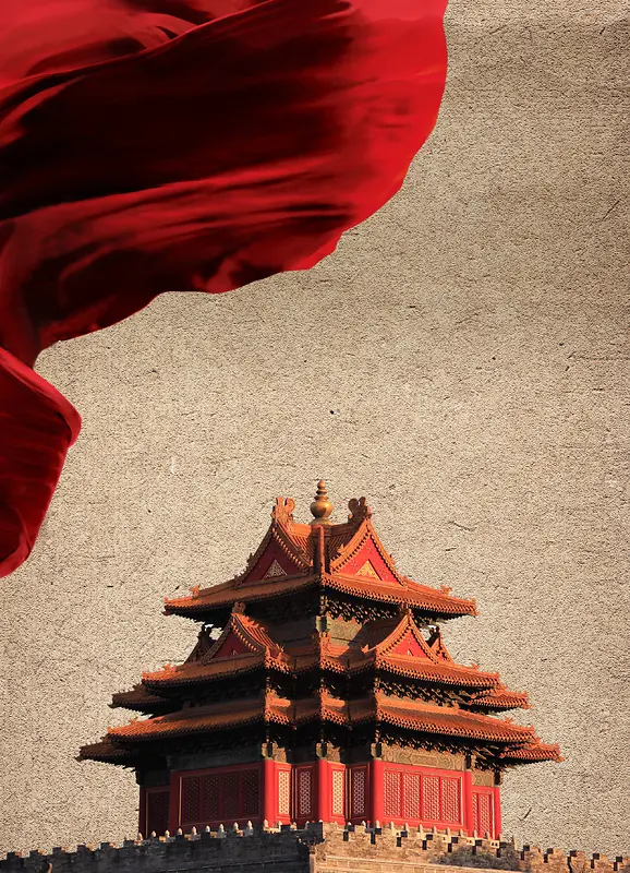 中国风海报背景