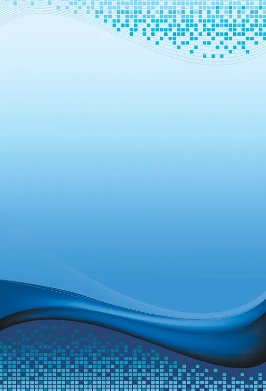 蓝色大气科技海报设计