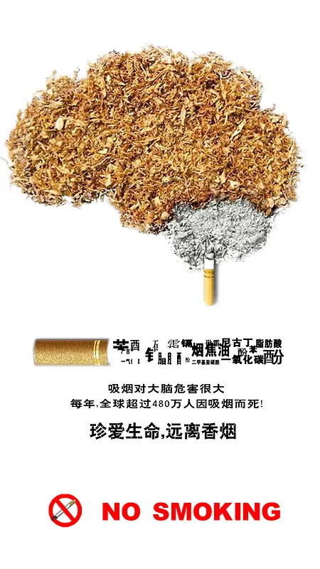 吸烟有害健康公益广告