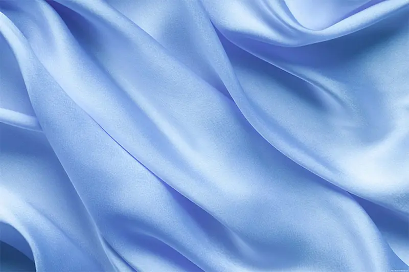 蓝色丝绸绸缎素材
