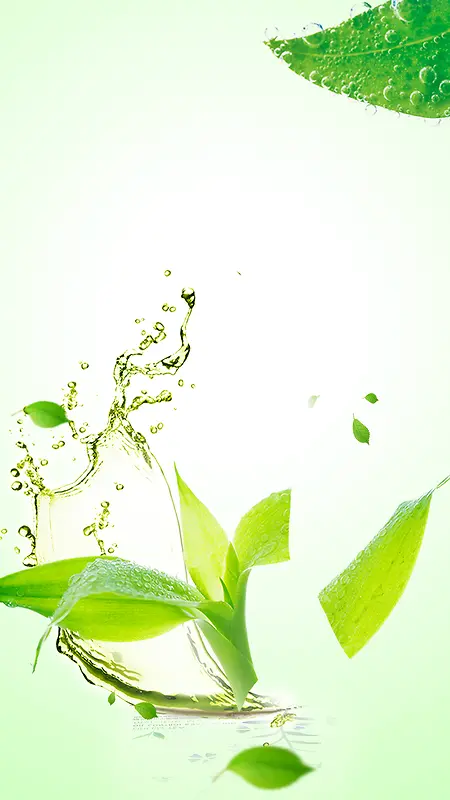 面膜小清新简约背景