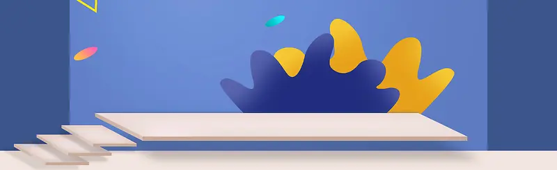 淘宝绚丽促销秋冬上新海报banner背景