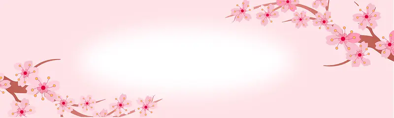 粉色樱花背景