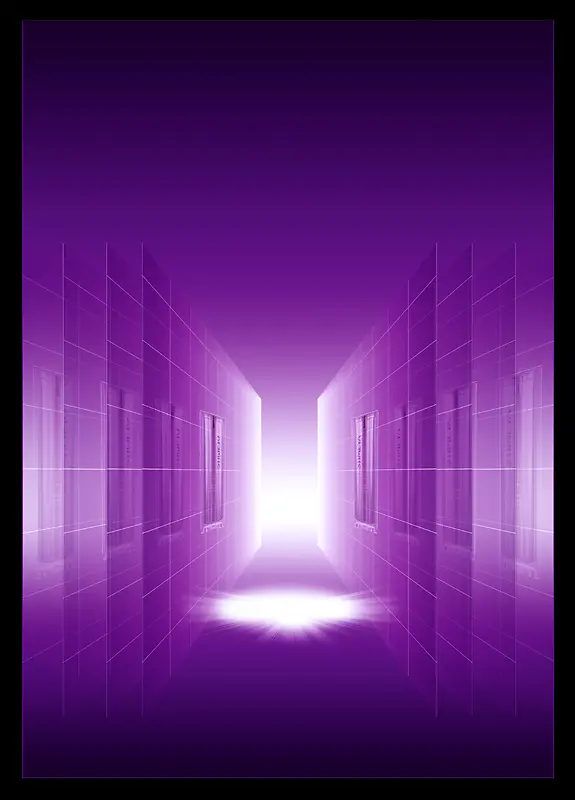 紫色化妆品梦幻科技海报背景