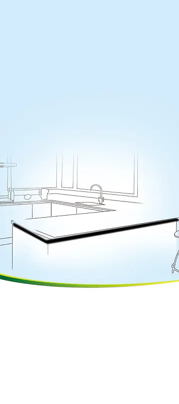 厨房电器宣传海报背景素材