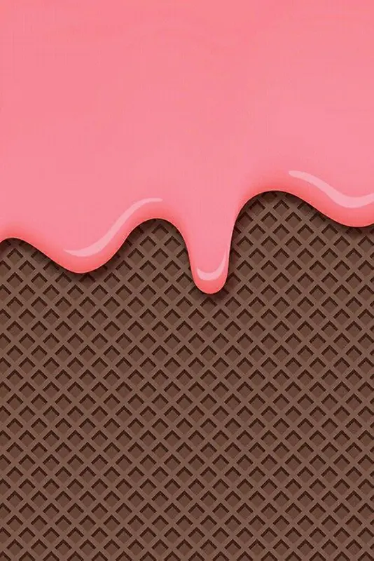 巧克力饼干粉色H5背景