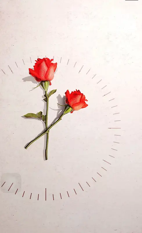 个性时钟海报设计