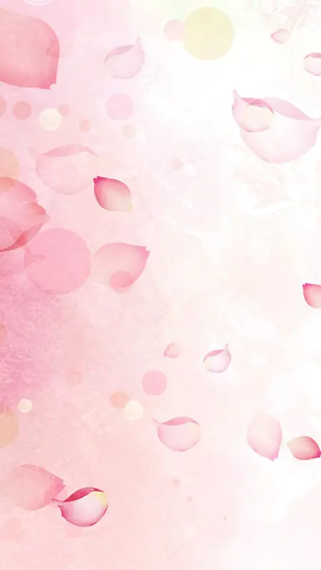 粉红色花瓣背景