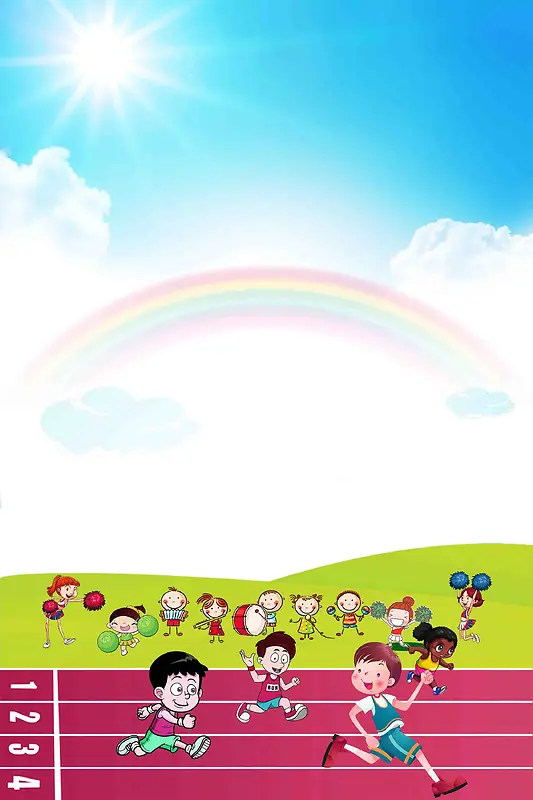 欢乐六一儿童节宣传海报