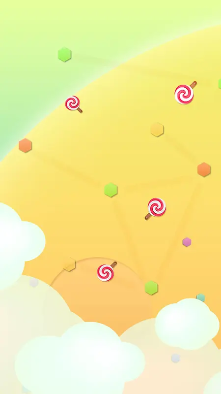 童趣棒棒糖背景
