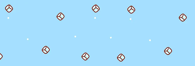 夏日清凉小冰块背景图