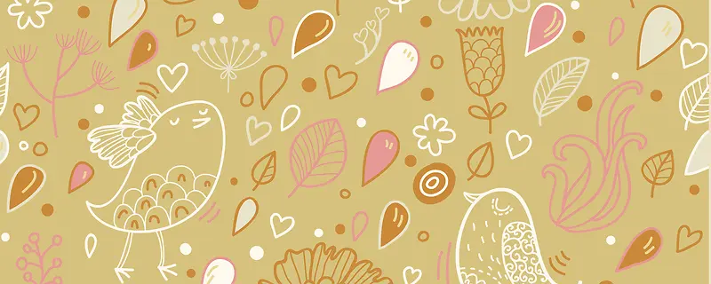 花鸟花卉banner