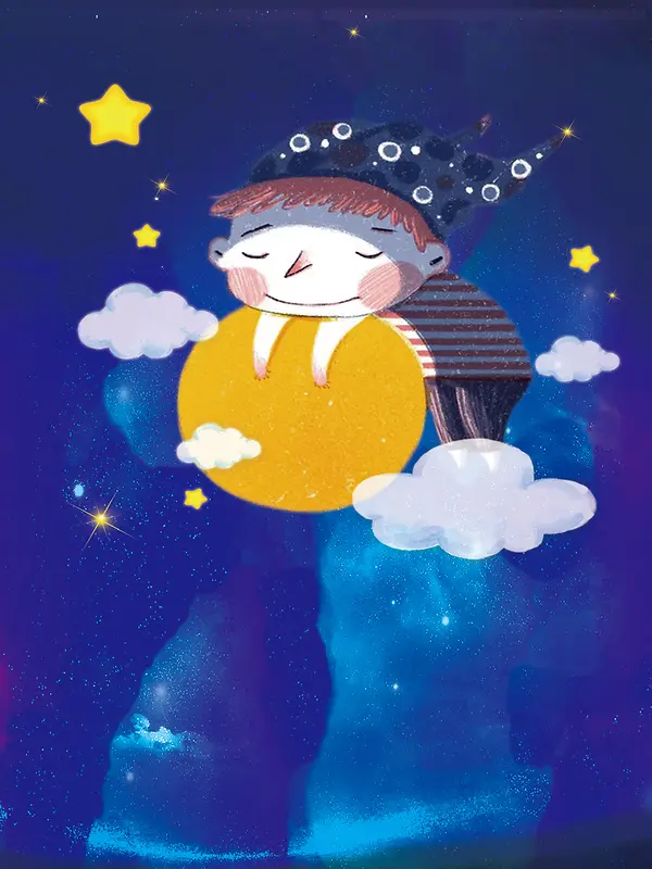 卡通睡眠背景素材