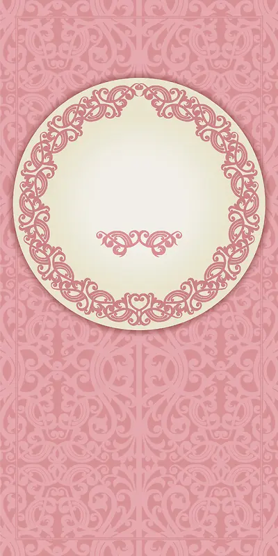 粉色花纹纹理背景