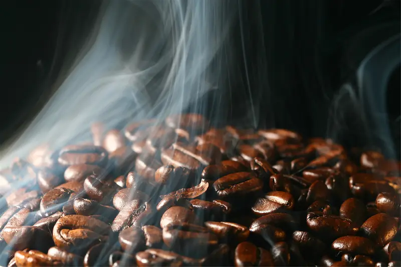 咖啡豆飘香图