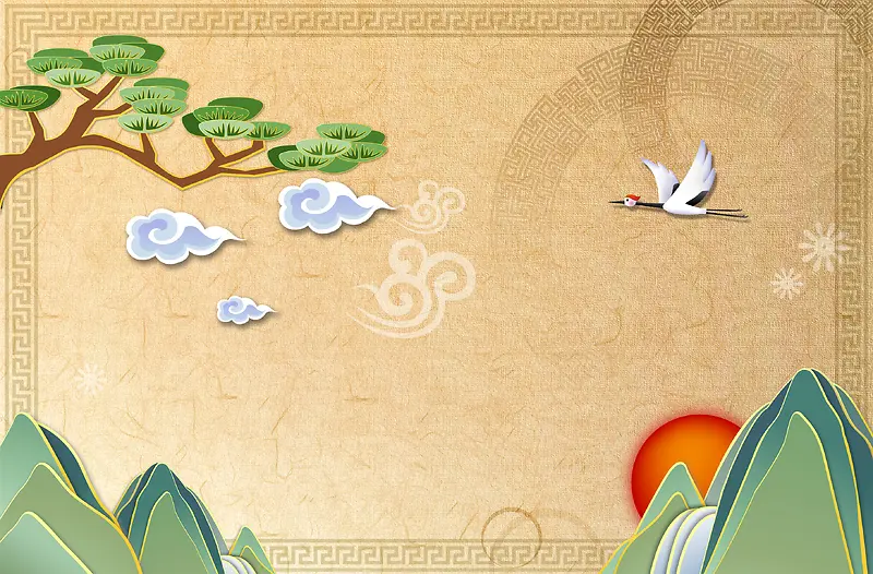 古典纸质背景