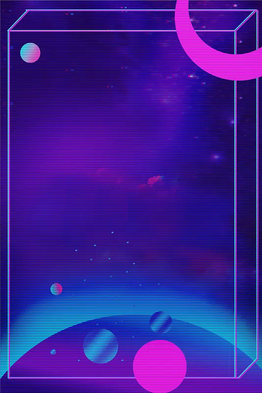 紫色梦幻神秘设计背景图