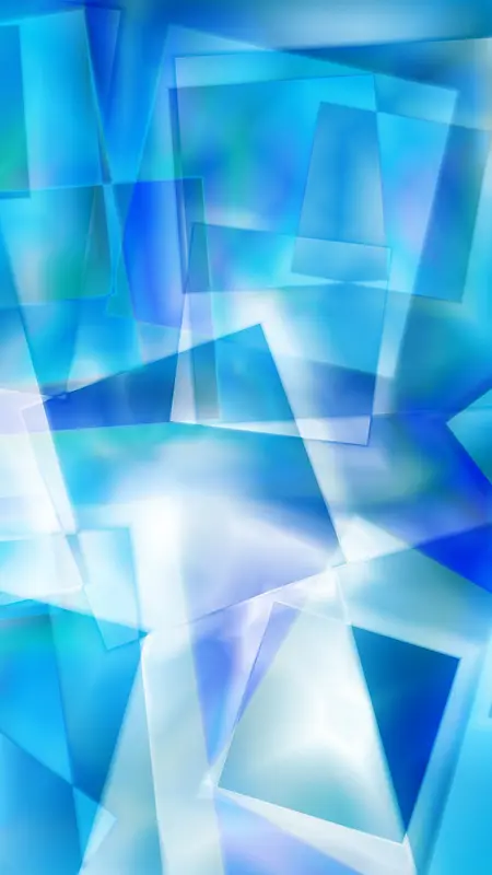 抽象冰块蓝色h5背景