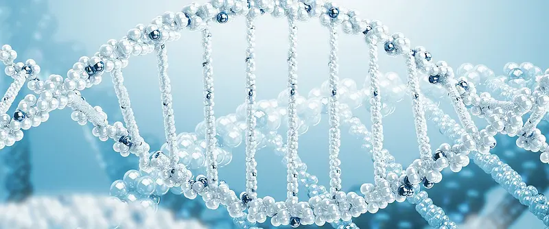 蓝色 DNA 珍珠 亮白