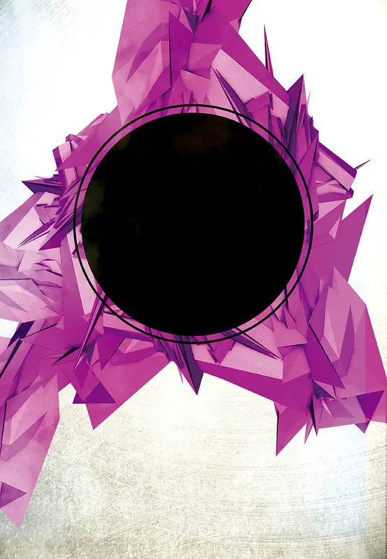 紫色几何图形背景素材