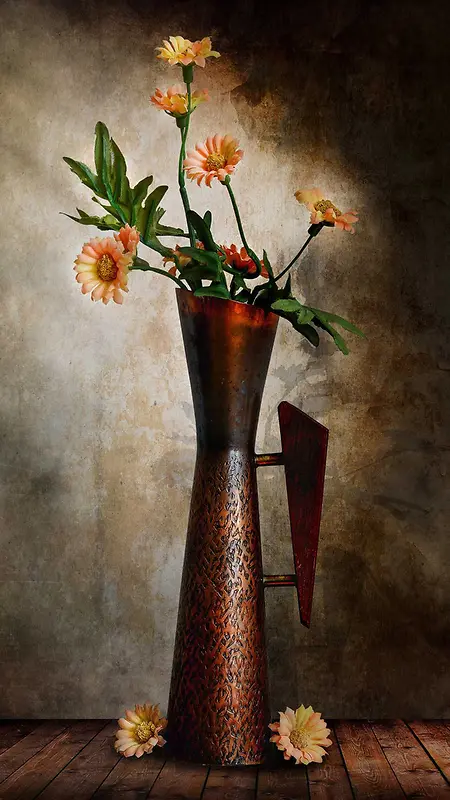 高清复古花瓶背景