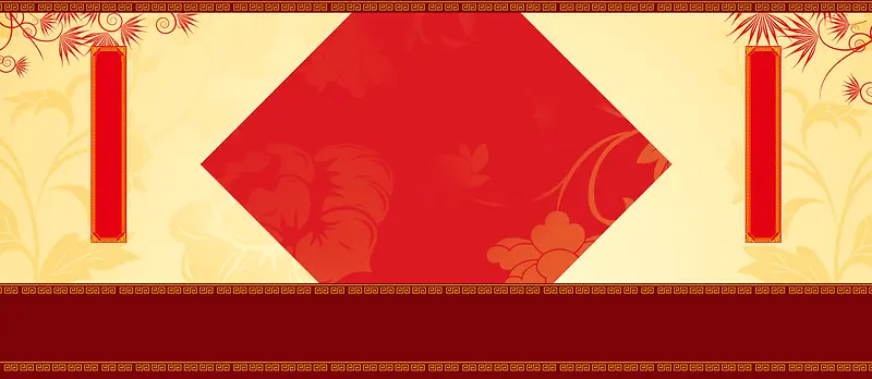 元宵节大气红色海报banner